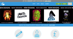 Desktop Screenshot of graphictide.com